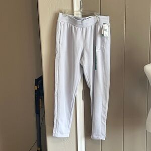 adidas White Track Pants
